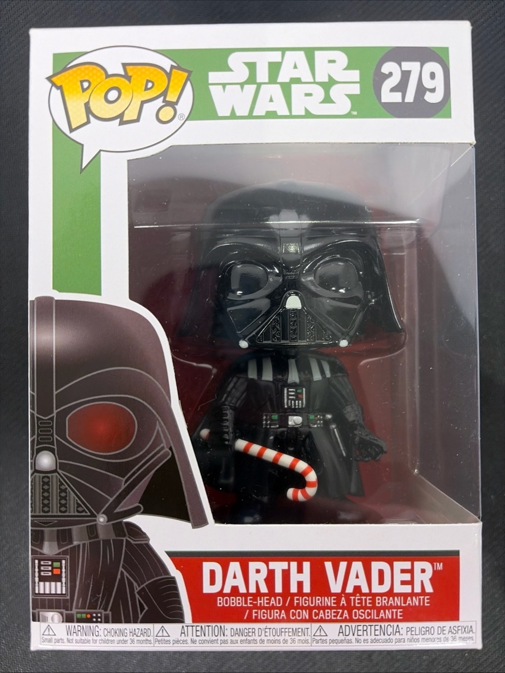 Funko Pop! Star Wars Darth Vader with Candy Cane #279 Vinyl Figure